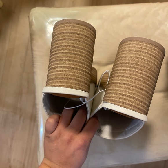 White Heeled Mules - Picture 7 of 9